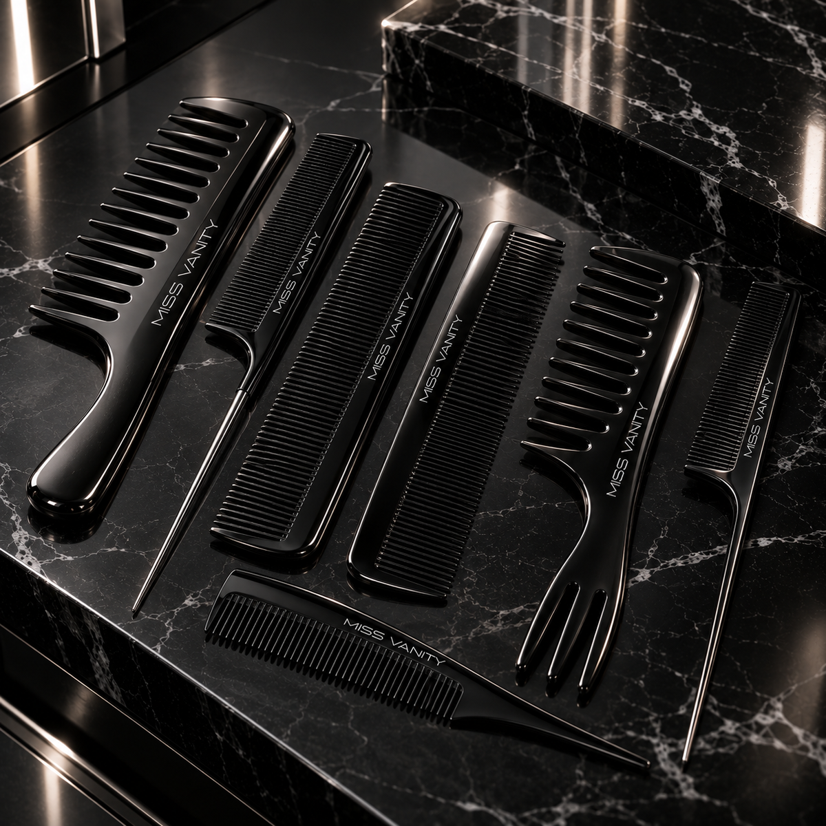 Miss Vanity Styling Comb Set