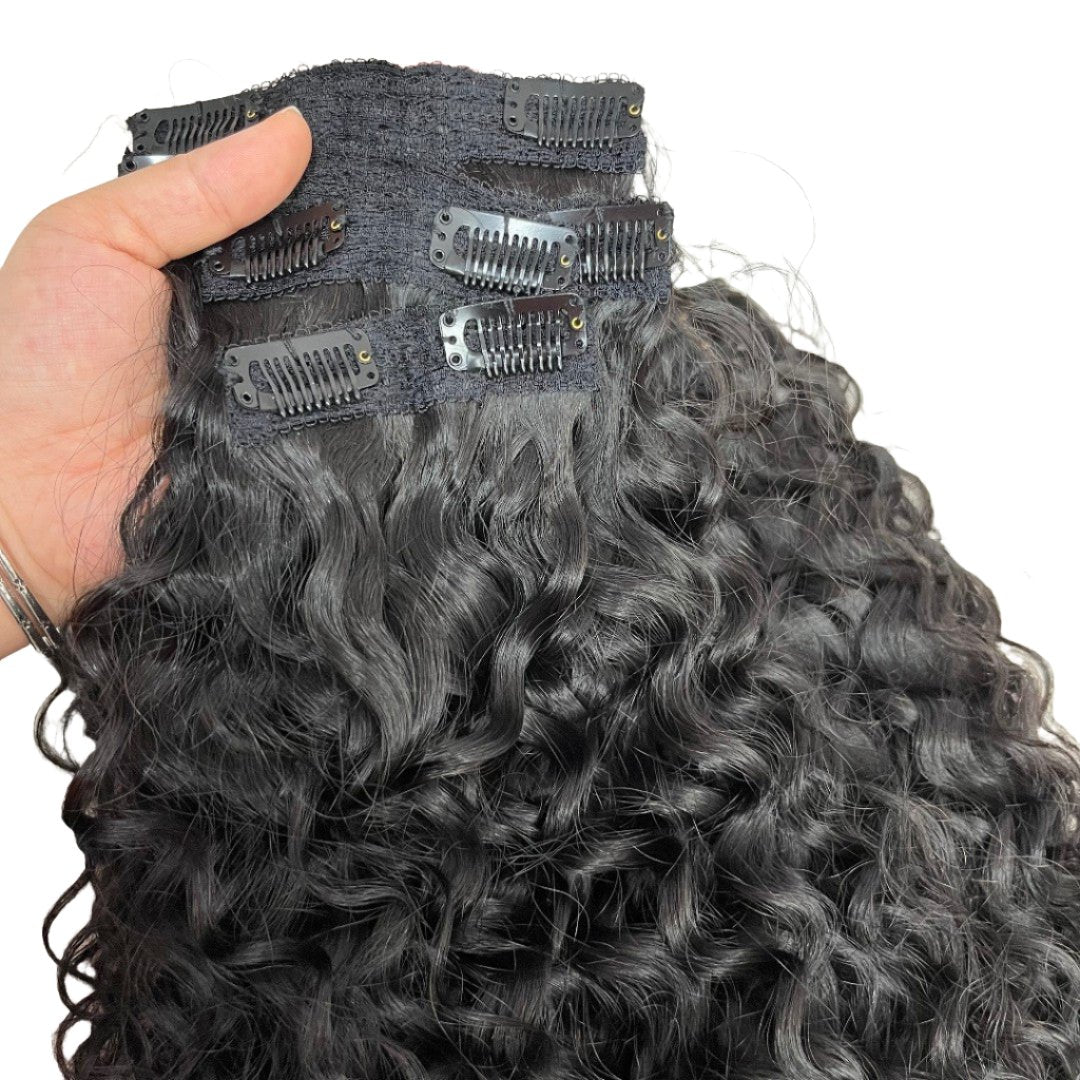 Cambodian Hair Weft Clip In Extensions