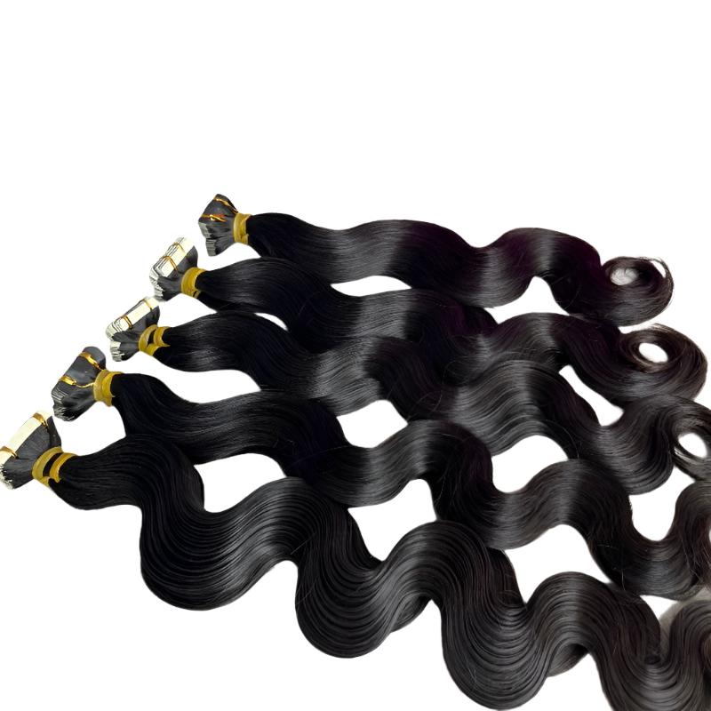 Malaysian Virgin Hair Tape In Extensions