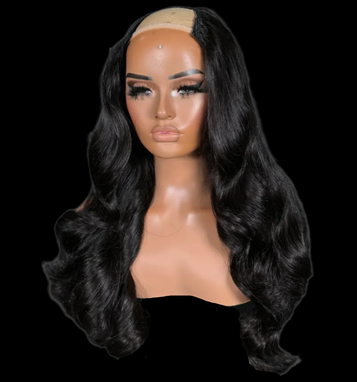 Indian Virgin V-part/ U-part Wig